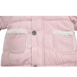 کاپشن سرهمی دخترانه صورتی Mother's babybear - فروشگاه سیسمونی نوزاد رامینا