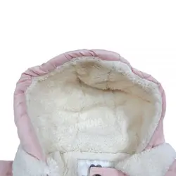 کاپشن سرهمی دخترانه صورتی Mother's babybear - فروشگاه سیسمونی نوزاد رامینا