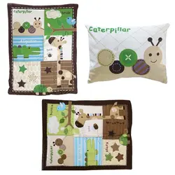 سرویس خواب 3 تکه نوزادی طرح حیوانات کاترپیلار Caterpillar - فروشگاه سیسمونی نوزاد رامینا