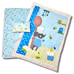 سرویس خواب سه تکه طرح موش سرآشپز کد 2005 بیبی فورلایف Baby4life - فروشگاه سیسمونی نوزاد رامینا