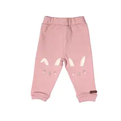 ست بلوز آستین بلند با شلوار طرح راه راه خرگوش برگ سبز Barge Sabz - فروشگاه سیسمونی نوزاد رامینا