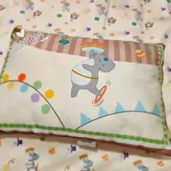 سرویس خواب سه تکه طرح اسب آبی کد 2006 بیبی فورلایف Baby4life - فروشگاه سیسمونی نوزاد رامینا