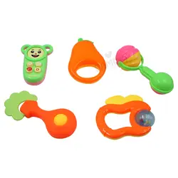 پک جغجغه 5 عددی قلک شو طرح کیتی Baby Toys - فروشگاه سیسمونی نوزاد رامینا