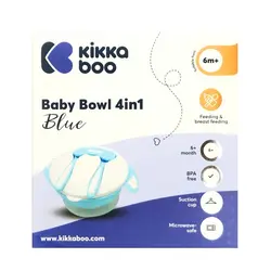 ظرف غذای درب دار با قاشق و چنگال کیکا بو Kikka boo - فروشگاه سیسمونی نوزاد رامینا