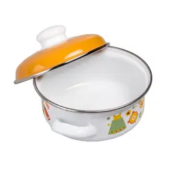 سرویس قابلمه لعابی کودک 4 پارچه ساواشان Savasan - فروشگاه سیسمونی نوزاد رامینا