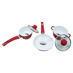 سرویس قابلمه 5 پارچه چدن Die Casting - فروشگاه سیسمونی نوزاد رامینا