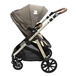 ست کالسکه کریر و ساک لوازم مسی مدل دلوکس بیبی فورلایف BABY4LIFE - فروشگاه سیسمونی نوزاد رامینا