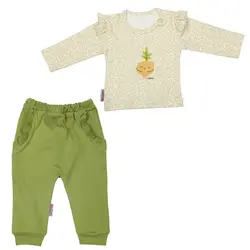 ست بلوز آستین بلند و شلوار طرح کای لوپتو luppeto - فروشگاه سیسمونی نوزاد رامینا