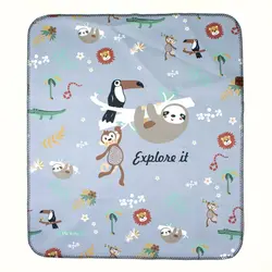 ست بالش تامی پیلو و زیرانداز تعویض طرح جنگل دی روحه Die Ruhe - فروشگاه سیسمونی نوزاد رامینا