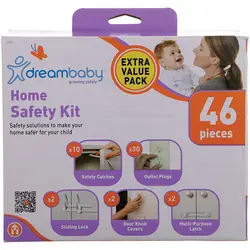 ست لوازم ایمنی و قفل محافظ کودک 46 عددی دریم بیبی Dreambaby - فروشگاه سیسمونی نوزاد رامینا
