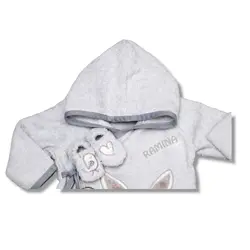 ست حوله نوزادی 5 تکه دخترانه طرح خرگوش و جوجه مادرکر Mothercare - فروشگاه سیسمونی نوزاد رامینا
