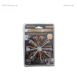 ست 9 عددی بکس شیروانی سر دریلی