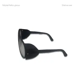 عینک سنگ زنی شیشه سفید تک پلاست