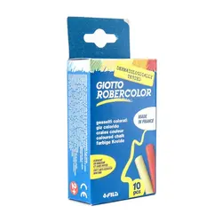 گچ تخته سیاه رنگی  بسته ده عددی - Giotto RoberColor