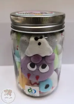 مارشمالو طرح هالووین  جار