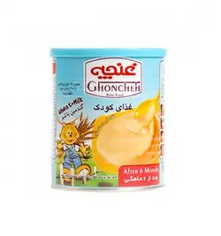 غذای کودک گندمین 400 گرم غنچه قوطی
