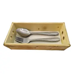 جای قاشق چنگال چوبی