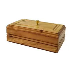 جای قاشق و چنگال چوبی کلاسیک