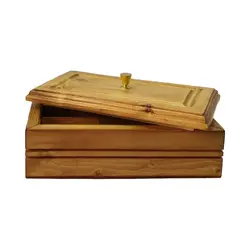 جای قاشق و چنگال چوبی کلاسیک
