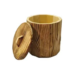 ست جای حبوبات چوبی