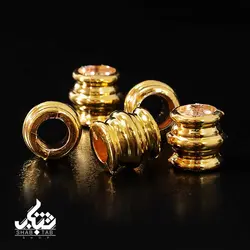 قرقره پلاستیک کوتاه طلا