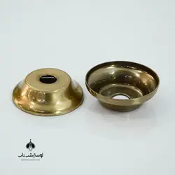 پولک دوپله آهنی زیتونی