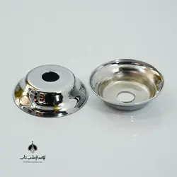 پولک دوپله آهنی کروم