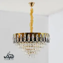 لوستر آویز 12 شعله کریستالی استار کد 8503/600