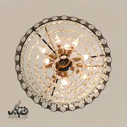 لوستر آویز 12 شعله کریستالی استار کد 8503/600