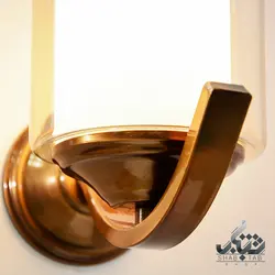 لوستر دیواری پارسیان مدل D3 با حباب