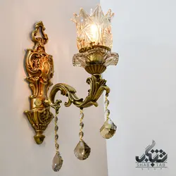 لوستر دیواری تک شعله کد 3591