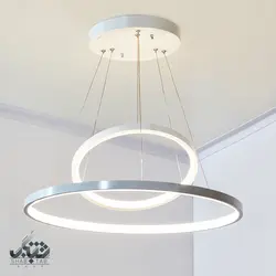 لوستر LED حلقه ای 60 وات کد 6306