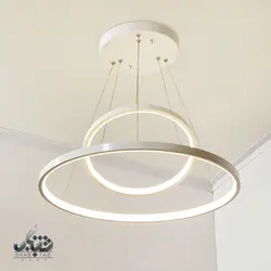 لوستر LED حلقه ای 60 وات کد 6306