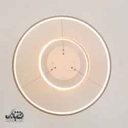 لوستر LED حلقه ای 60 وات کد 6306