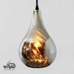 لوستر آویز تک شعله آرتا کد 194-11