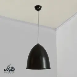 لوستر مدرن تک شعله بلوط مشکی DRK