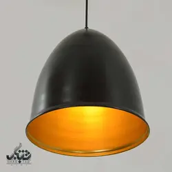 لوستر مدرن تک شعله بلوط مشکی DRK