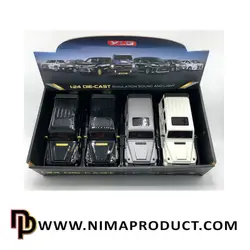 ماکت فلزی بنز جی کلاس مدل 4my-929