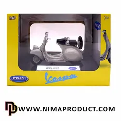 موتور سیکلت فلزی ویلی مدل VESPA 125CC - نیما پروداکت