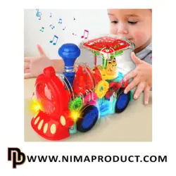 قیمت و خرید اسباب بازی قطار موزیکال چرخ دنده ای - نیما پروداکت