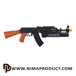 قیمت و خرید اسباب بازی تفنگ موزیکال AK-47 - نیما پروداکت