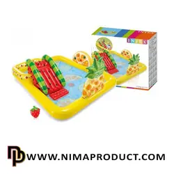 استخر بادی سرسره دار اینتکس مدل 57158