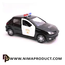 ماکت فلزی ماشین 206 پلیس