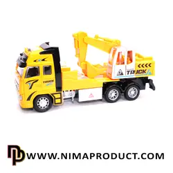 خرید ارزان ماکت فلزی ماشین راه سازی بیل مکانیکی |نیماپروداکت