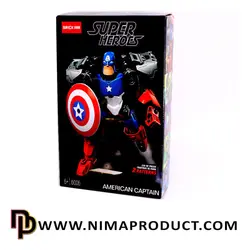 قیمت و خرید لگو کاپیتان آمریکا مدل Super Heros 6006 - نیما پروداکت
