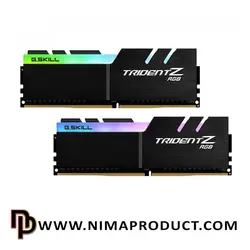 قیمت و خرید رم کامپیوتر جی اسکیل مدل Trident Z RGB 32GB 16GBx2 3200MHz CL16 - نیما پروداکت