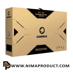 قیمت و خرید مانیتور گیمینگ 32 اینچ خمیده گیم مکس مدل GMX32CEWQ - نیما پروداکت