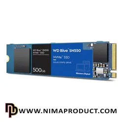 قیمت و خرید اس اس دی وسترن دیجیتال WD Blue SN550 M.2 NVMe با ظرفیت 500 گیگابایت - نیما پروداکت
