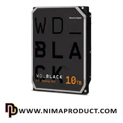قیمت و خرید هارد دیسک اینترنال وسترن دیجیتال مدل WD Black 10TB 256MB - نیما پروداکت