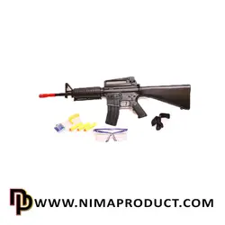 اسباب بازی تفنگ چهار کاره بزرگ مدل M16
